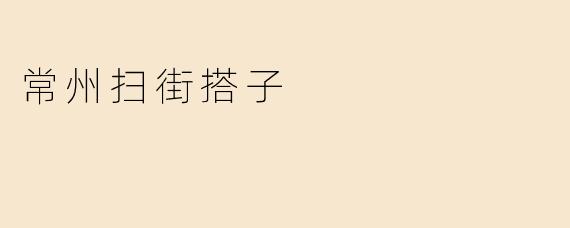 常州扫街搭子