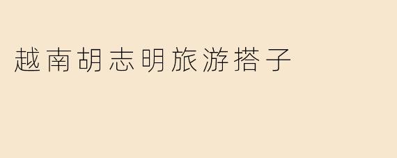 越南胡志明旅游搭子