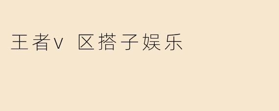 王者v区搭子娱乐