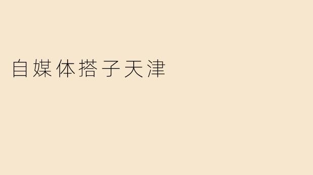 自媒体搭子天津