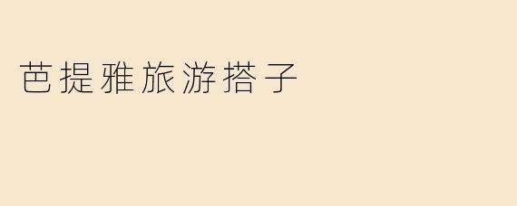 芭提雅旅游搭子