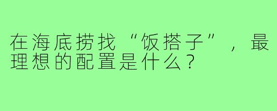 在海底捞找“饭搭子”,最理想的配置是什么?